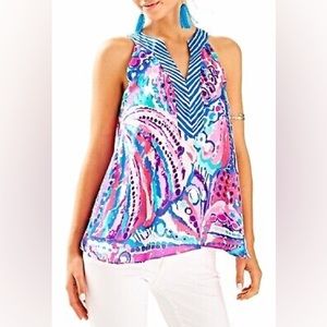 Lilly Pulitzer Achelle Top Size S